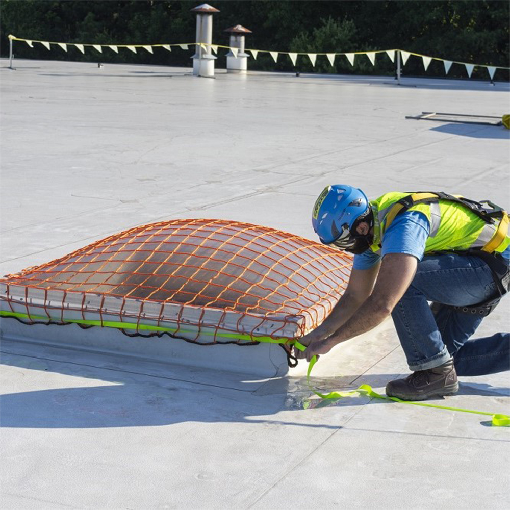 Tie Down Portable Skylight Netting System from Columbia Safety
